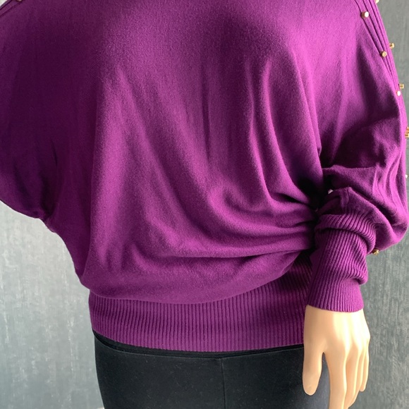 Vibrant purple sweater - Picture 5 of 8